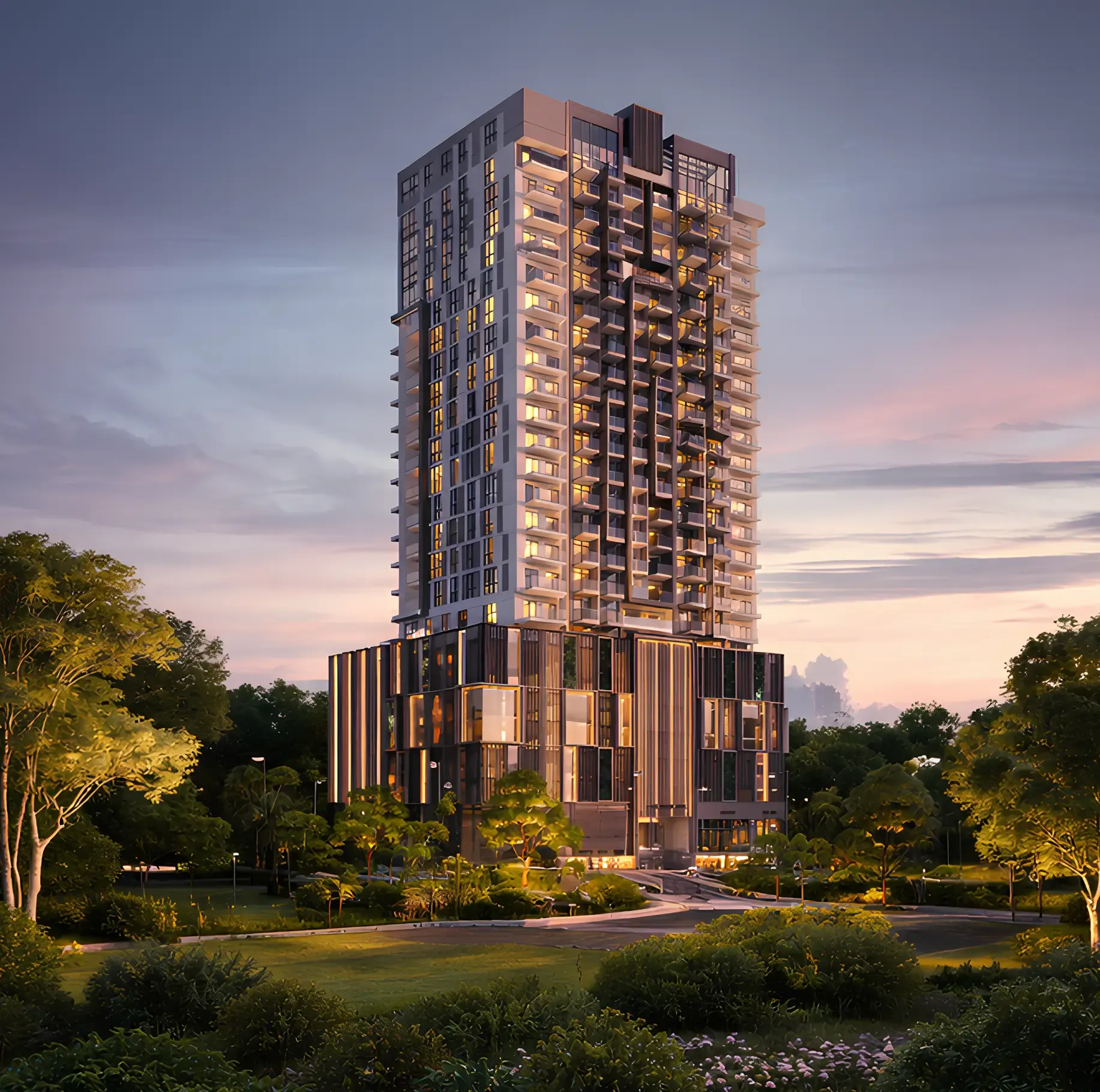 Q Gardens Loft, image from the developer